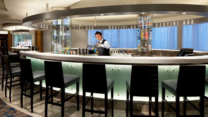 Martini Bar on the Celebrity Solstice