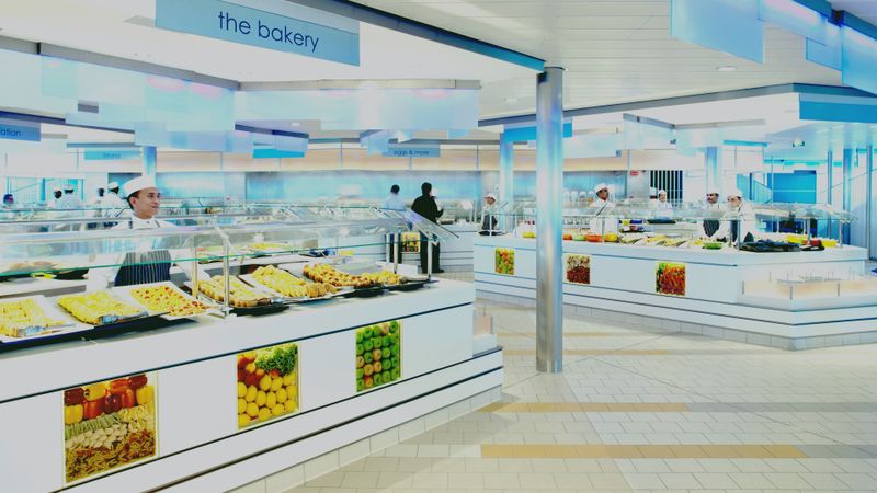 Oceanview Cafe on the Celebrity Apex