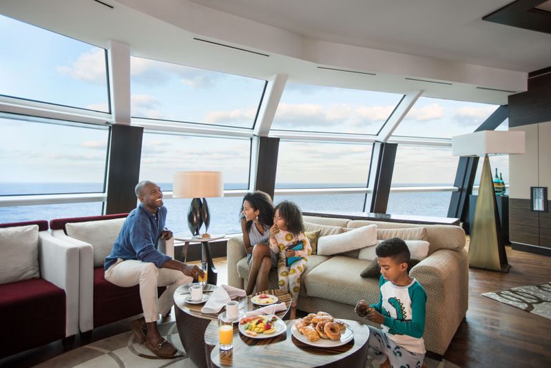 Relaxation Lounge on the Celebrity Solstice