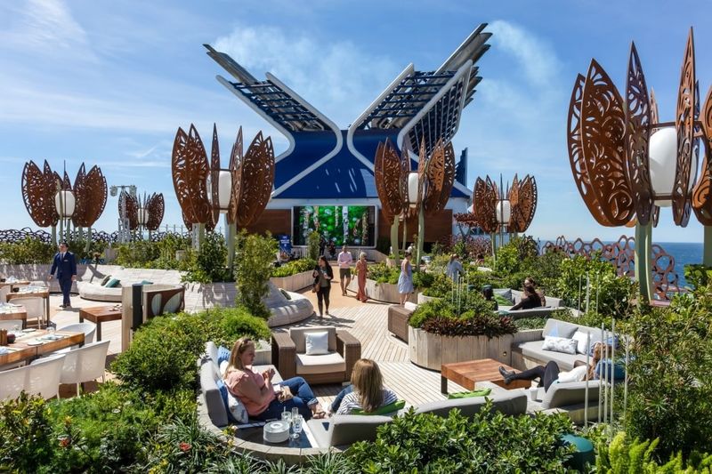 Rooftop Garden on the Celebrity Apex