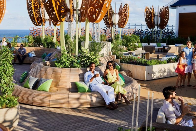 Rooftop Terrace on the Celebrity Constellation