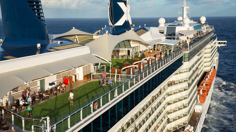 The Lawn Club on the Celebrity Silhouette