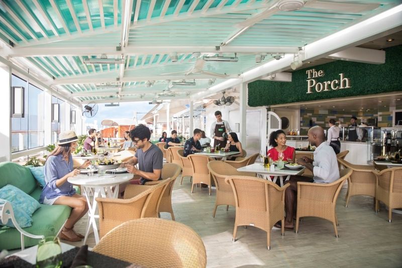 The Porch on the Celebrity Silhouette
