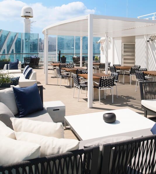 The Retreat Bar on the Celebrity Beyond