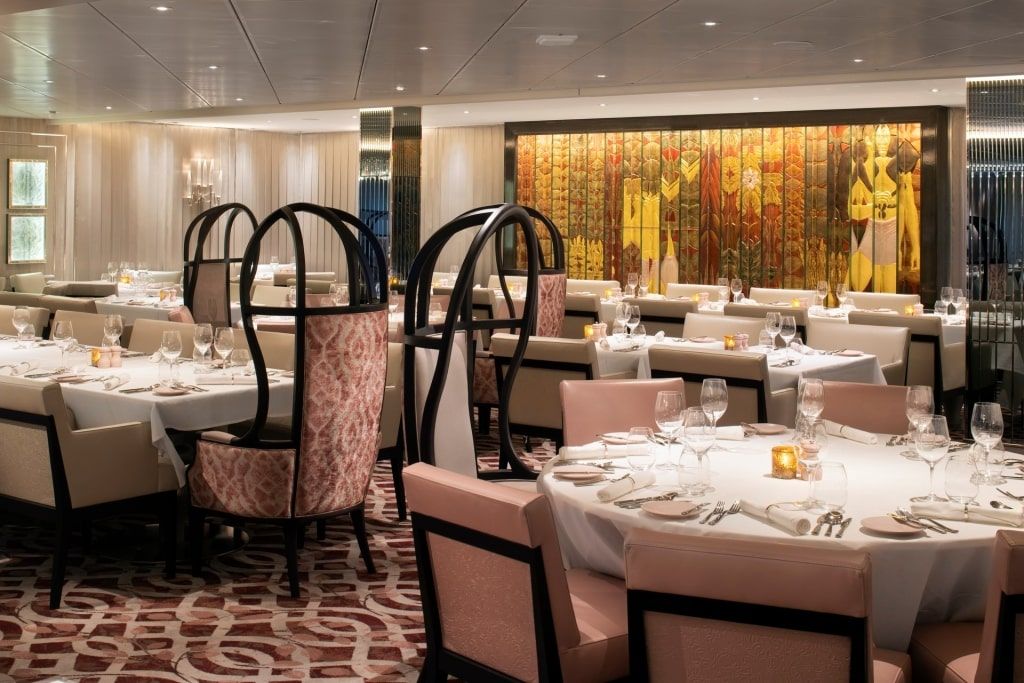 The San Marco Restaurant on the Celebrity Constellation