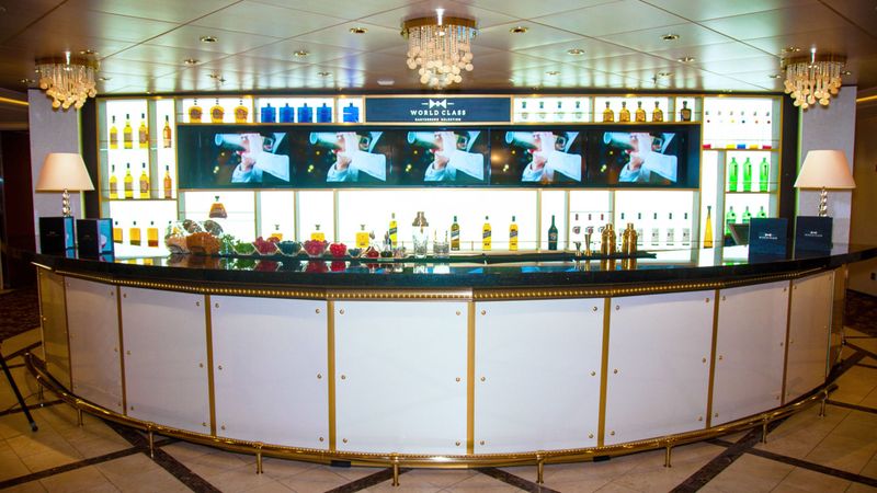 World Class Bar on the Celebrity Solstice
