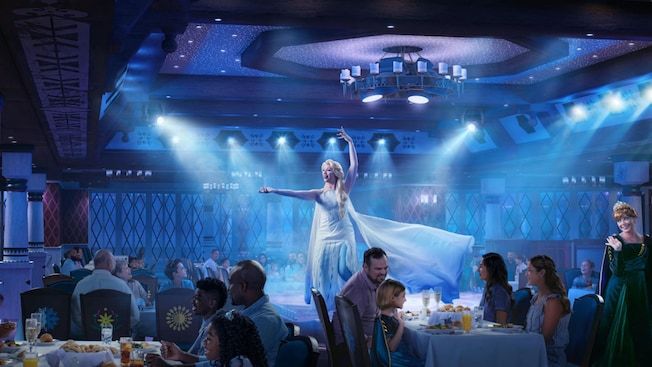 Arendelle Frozen Dining Adventure on the Disney Wish