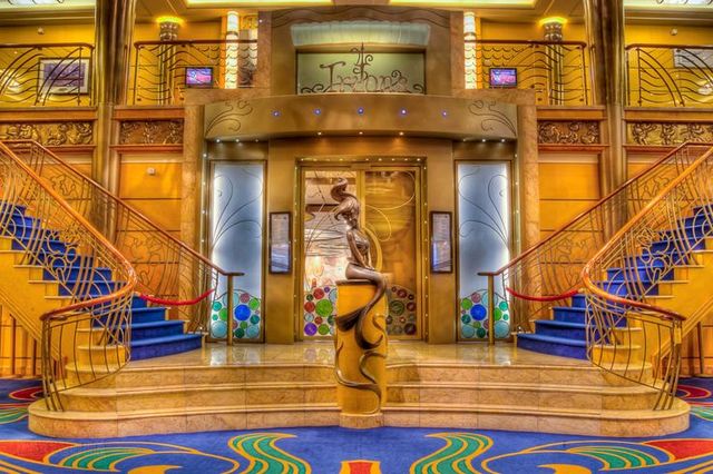 Atrium on the Disney Magic