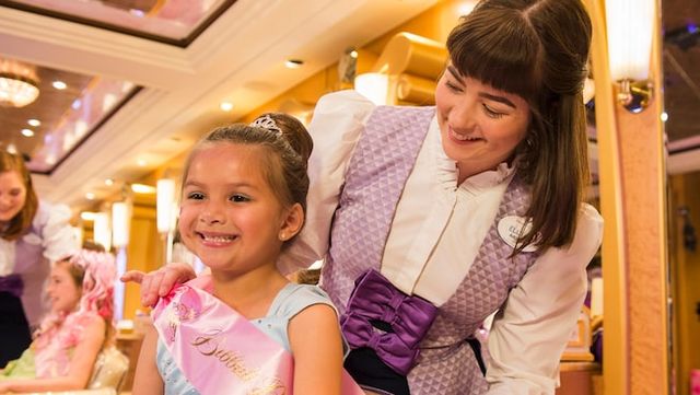 Bibbidi Bobbidi Boutique on the Disney Wonder