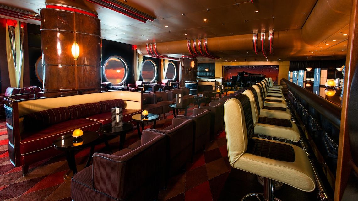 Cadillac Lounge on the Disney Wonder