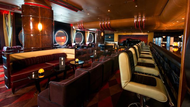 Cadillac Lounge on the Disney Wonder