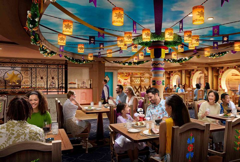 Cafe Megana on the Disney Destiny