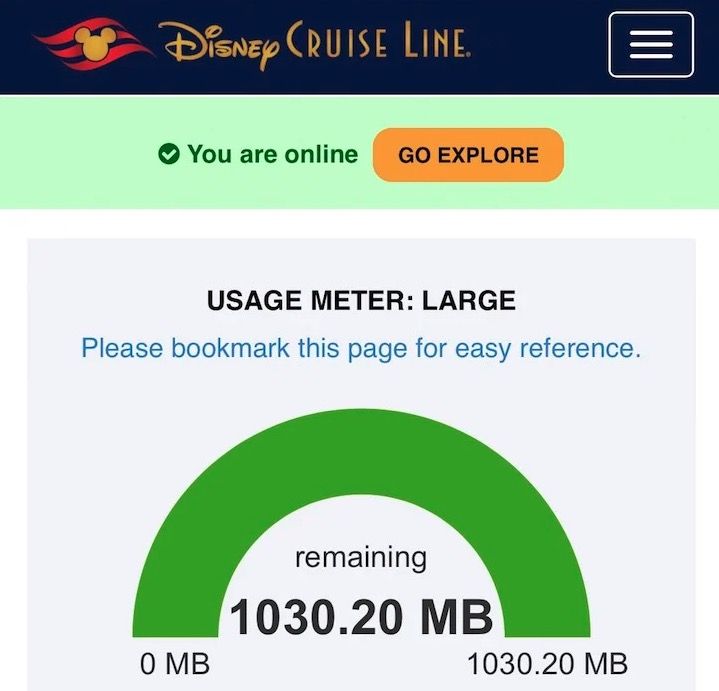 Connect At Sea on the Disney Wonder