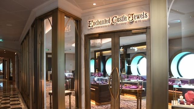 Enchanted Castle Jewels on the Disney Wish