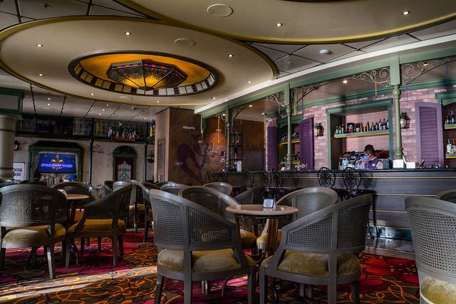 French Quarter Lounge on the Disney Wonder