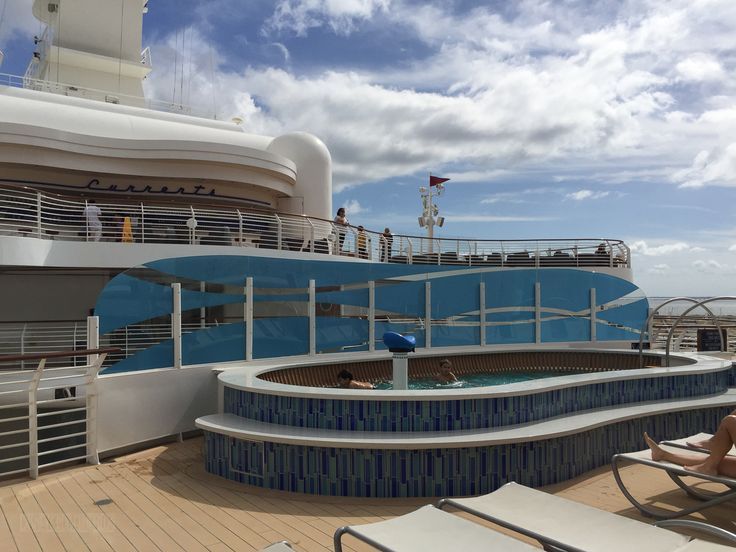 Funnel Puddle on the Disney Dream