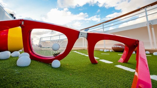 Goofy's Sports Deck on the Disney Dream