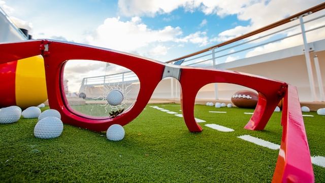 Goofy's Sports Deck on the Disney Dream