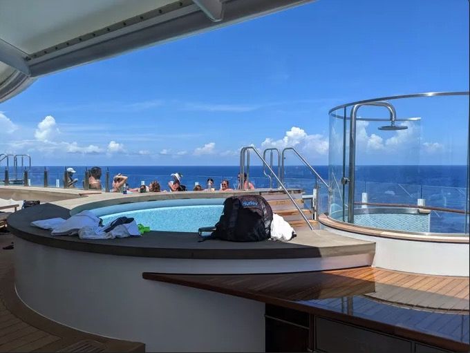 Hot Tubs on the Disney Dream
