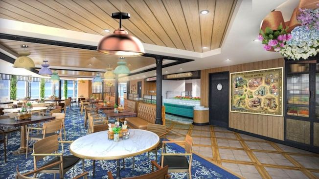 Marceline Market Cafe on the Disney Wish