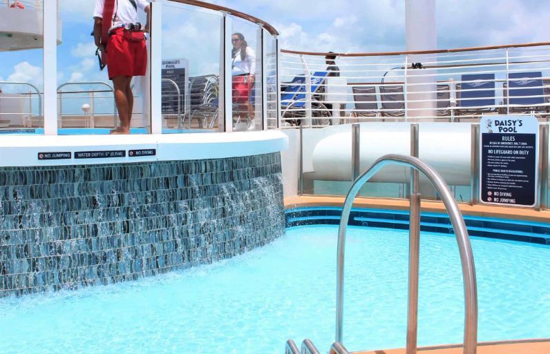 Minnie's Pool on the Disney Treasure