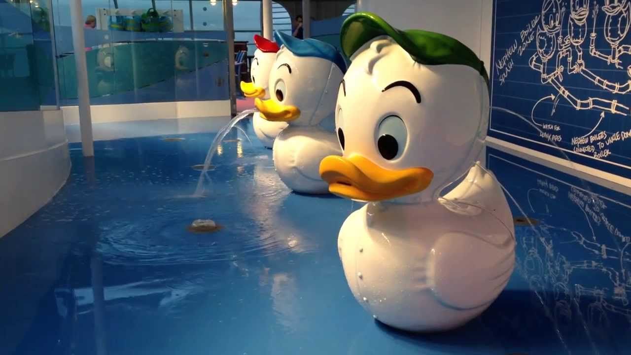 Nephew's Splash Zone on the Disney Magic