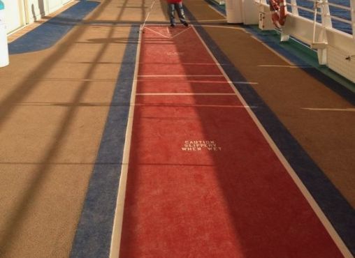 Pluto's Corner on the Disney Wish