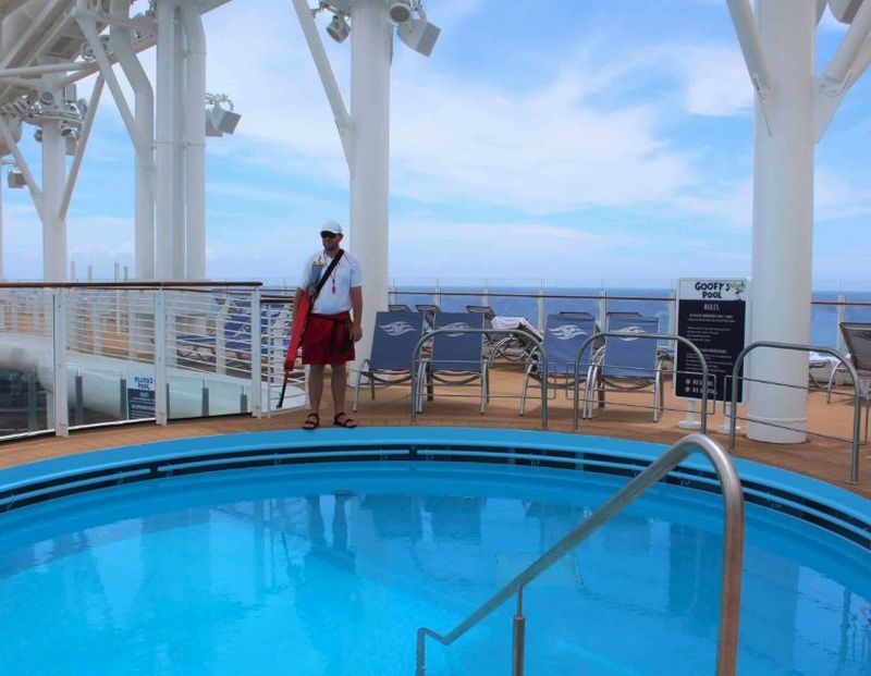 Pluto's Pool on the Disney Wish
