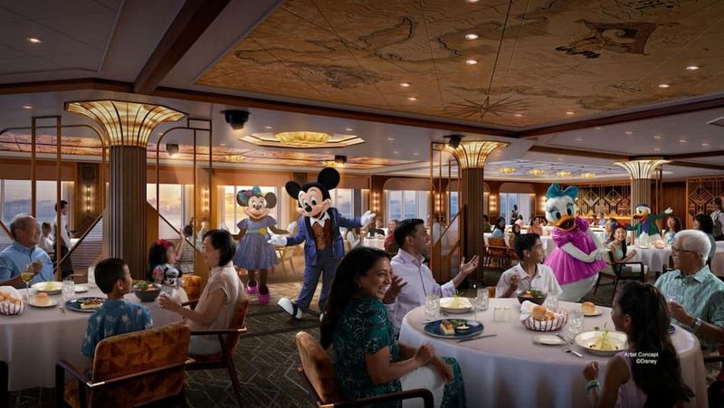 Restaurant on the Disney Adventure