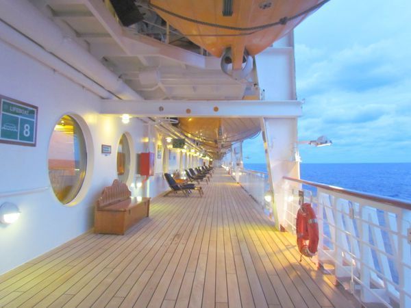 Shipside Promenade on the Disney Destiny