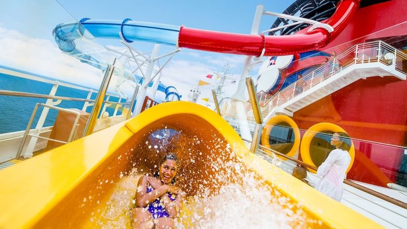 Slide on the Disney Adventure