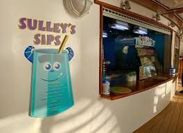 Sulleys Sips on the Disney Wonder