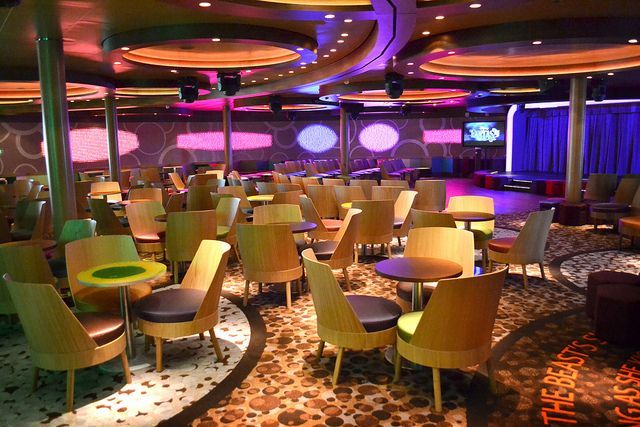 Triton Lounge on the Disney Treasure