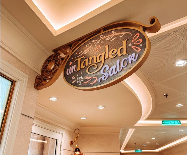 Untangled Salon on the Disney Destiny