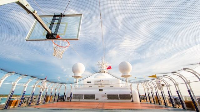 Wide World of Sports Deck on the Disney Magic