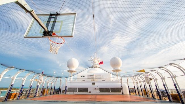 Wide World of Sports Deck on the Disney Magic
