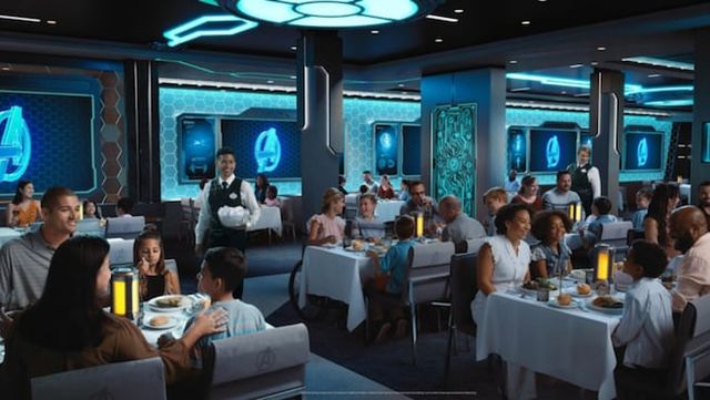 Worlds Of Marvel on the Disney Destiny