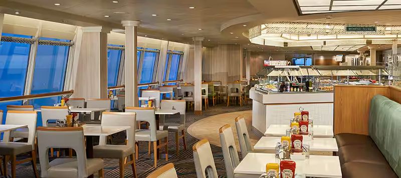 Garden Cafe Bar on the Norwegian Joy