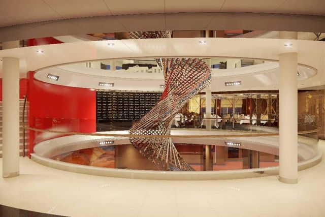 Atrium on the MS Zuiderdam
