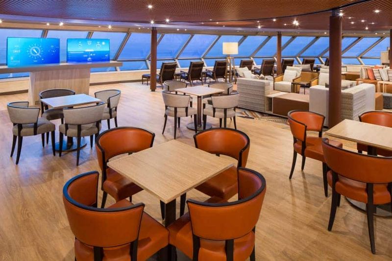 Crows Nest on the MS Volendam