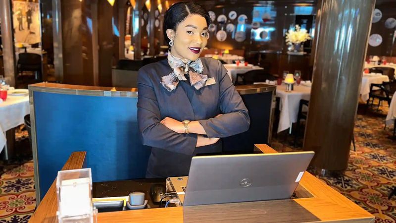 Guest Services on the MS Volendam