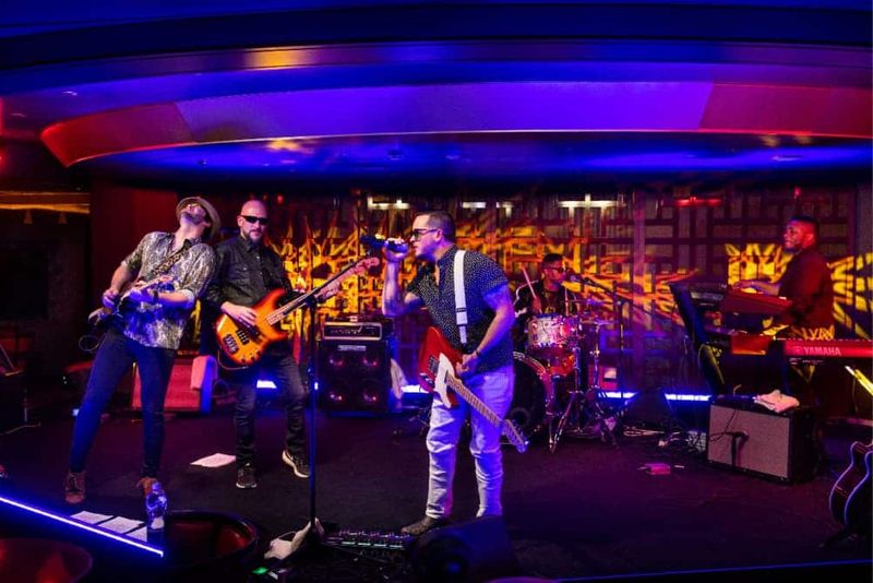 Rolling Stone Rock Room on the MS Nieuw Statendam