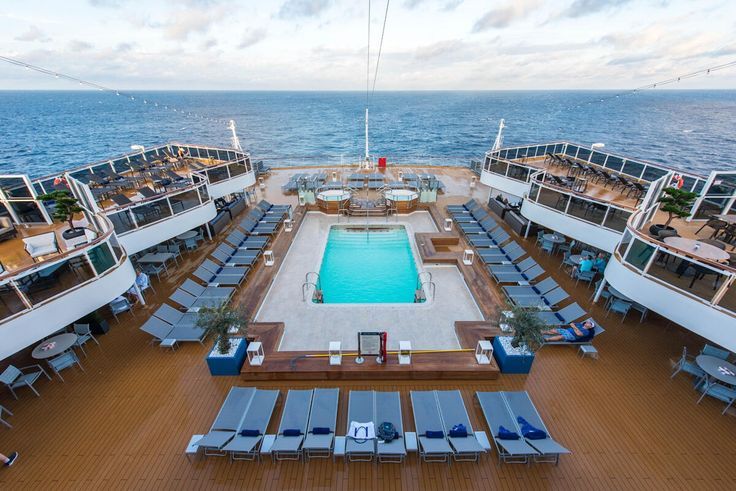 Sea View Pool on the MS Eurodam