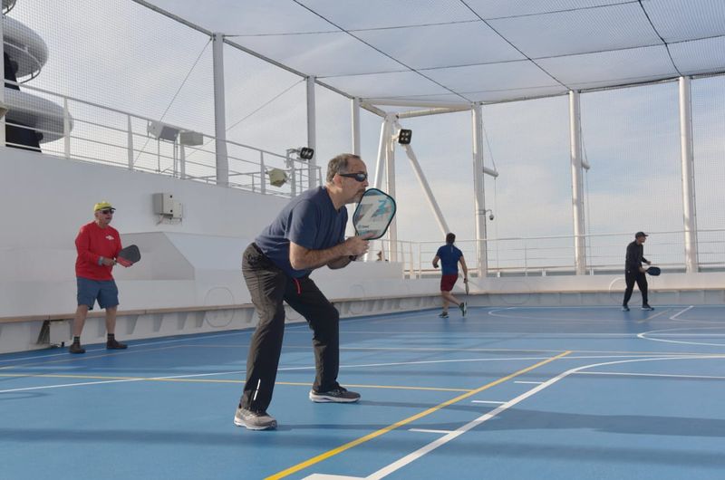 Sports Courts on the MS Volendam