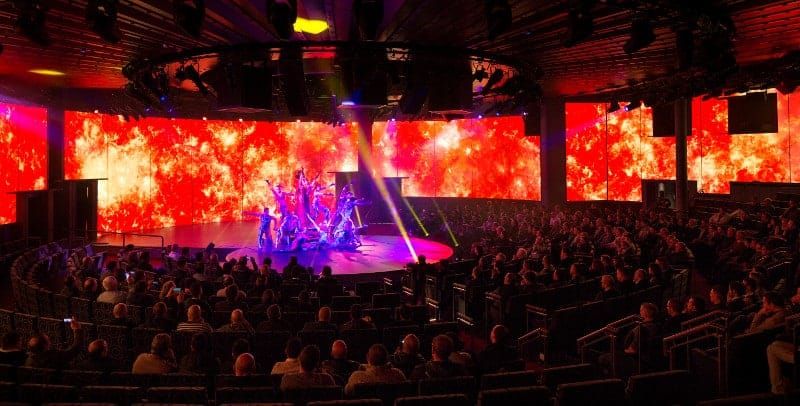 Wajang Theater on the MS Volendam