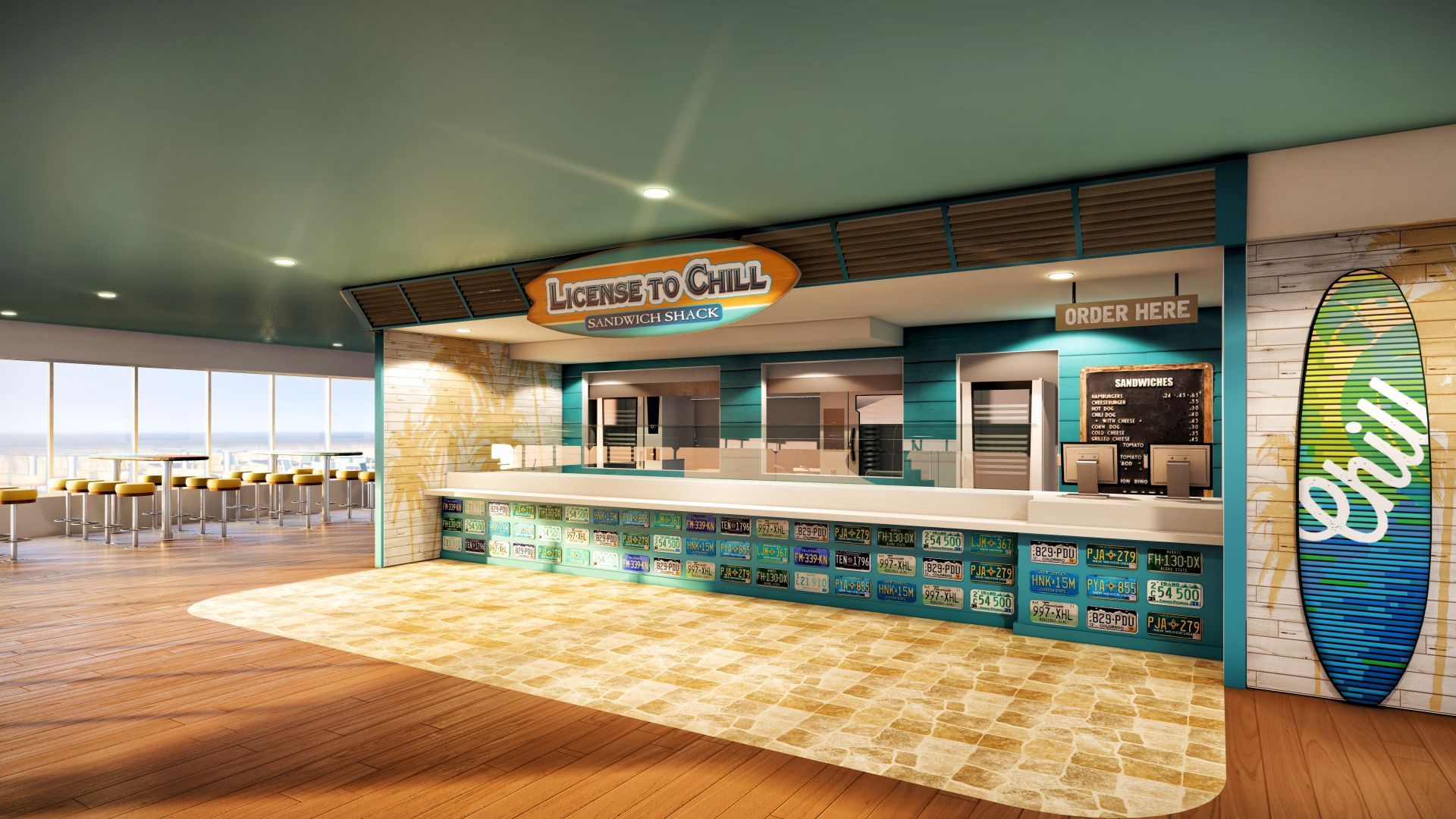 License To Chill Sandwich Shack