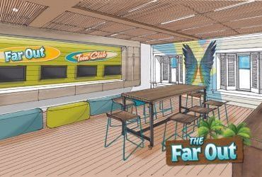 Far Out Teen Lounge on the Margaritaville Islander