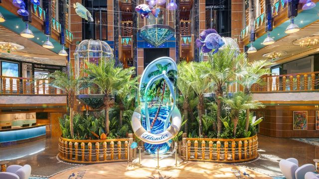 Lobby on the Margaritaville Paradise