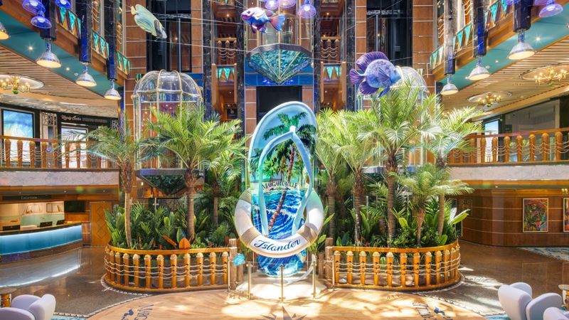 Lobby on the Margaritaville Paradise