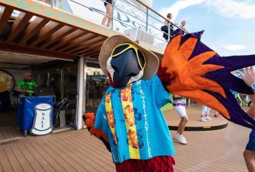 Parrot Photos on the Margaritaville Paradise